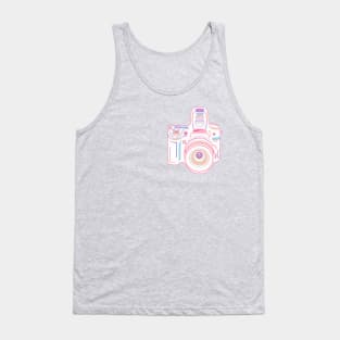 Pastel Camera Tank Top